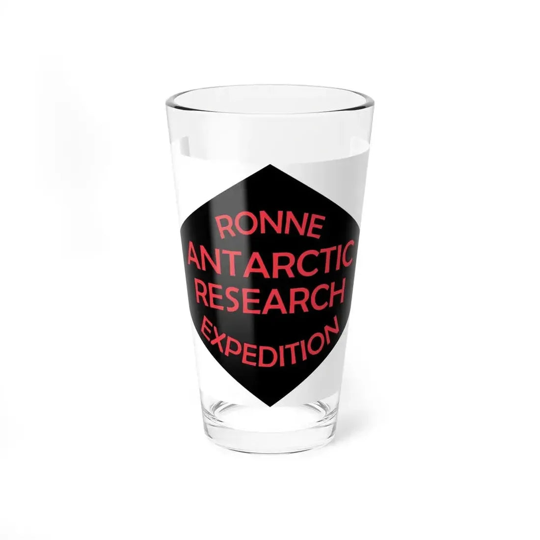 Flag of Ronne Antarctic Research Expedition - Pint Glass 16oz 16oz - Go Mug Yourself