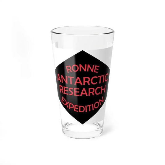 Flag of Ronne Antarctic Research Expedition - Pint Glass 16oz 16oz - Go Mug Yourself