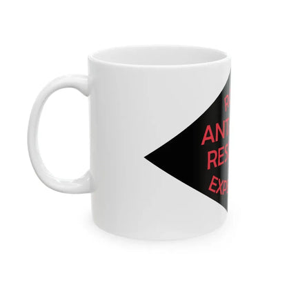 Flag of Ronne Antarctic Research Expedition - White Coffee Mug - Go Mug Yourself