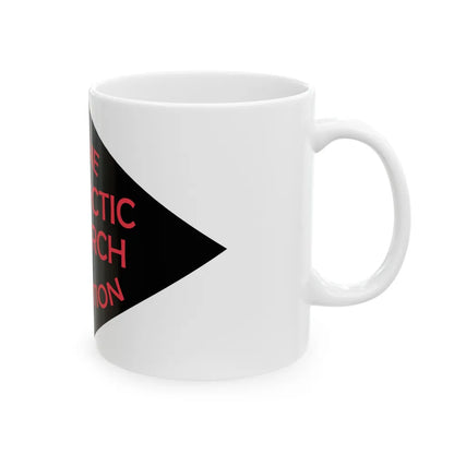 Flag of Ronne Antarctic Research Expedition - White Coffee Mug-Go Mug Yourself