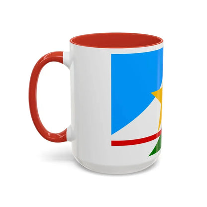 Flag of Roraima Brazil - Accent Coffee Mug - Go Mug Yourself