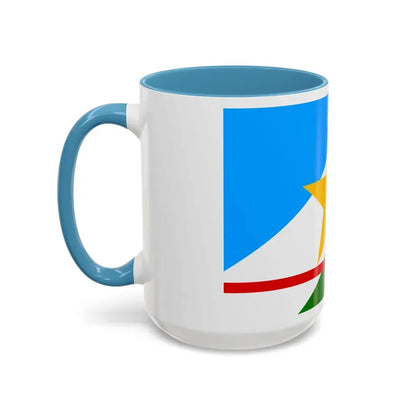 Flag of Roraima Brazil - Accent Coffee Mug - Go Mug Yourself