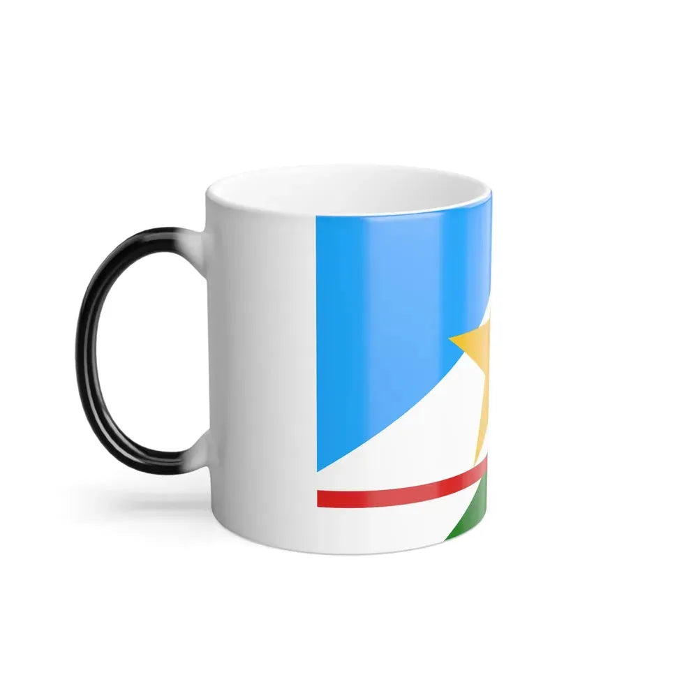 Flag of Roraima Brazil - Color Changing Coffee Mug - Go Mug Yourself