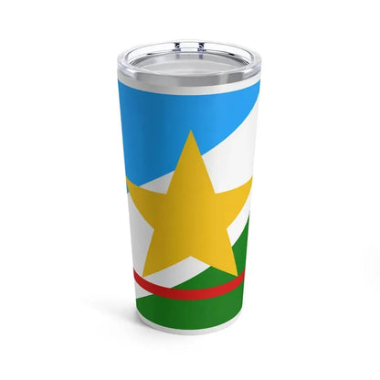 Flag of Roraima Brazil - Tumbler 20oz 20oz - Go Mug Yourself