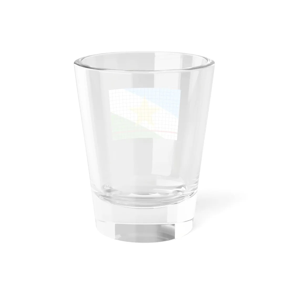 Flag of Roraima with grid (Brazil) Shot Glass 1.5oz - Go Mug Yourself
