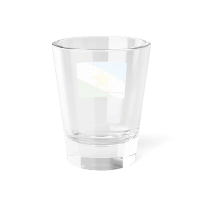 Flag of Roraima with grid (Brazil) Shot Glass 1.5oz - Go Mug Yourself