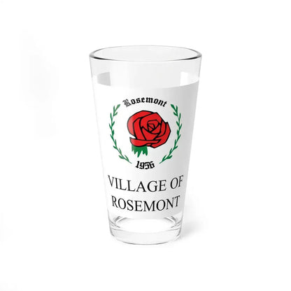 Flag of Rosemont Illinois (United States) Pint Glass 16oz 16oz - Go Mug Yourself