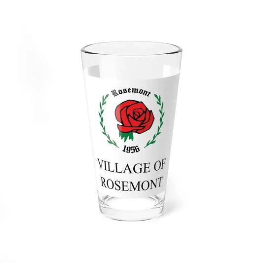 Flag of Rosemont Illinois (United States) Pint Glass 16oz 16oz - Go Mug Yourself