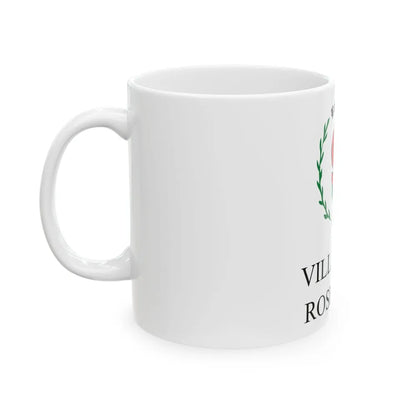 Flag of Rosemont Illinois (United States) White Coffee Mug - Go Mug Yourself