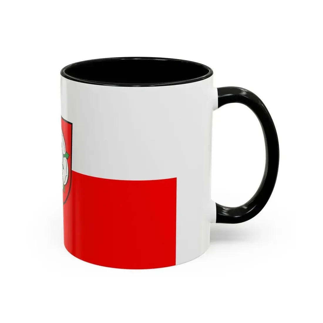 Flag of Rosenheim 2 Germany - Accent Coffee Mug - Go Mug Yourself