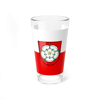 Flag of Rosenheim 2 Germany - Pint Glass 16oz 16oz - Go Mug Yourself