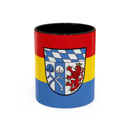 Flag of Rosenheim Germany - Accent Coffee Mug 11oz Black - Go Mug Yourself