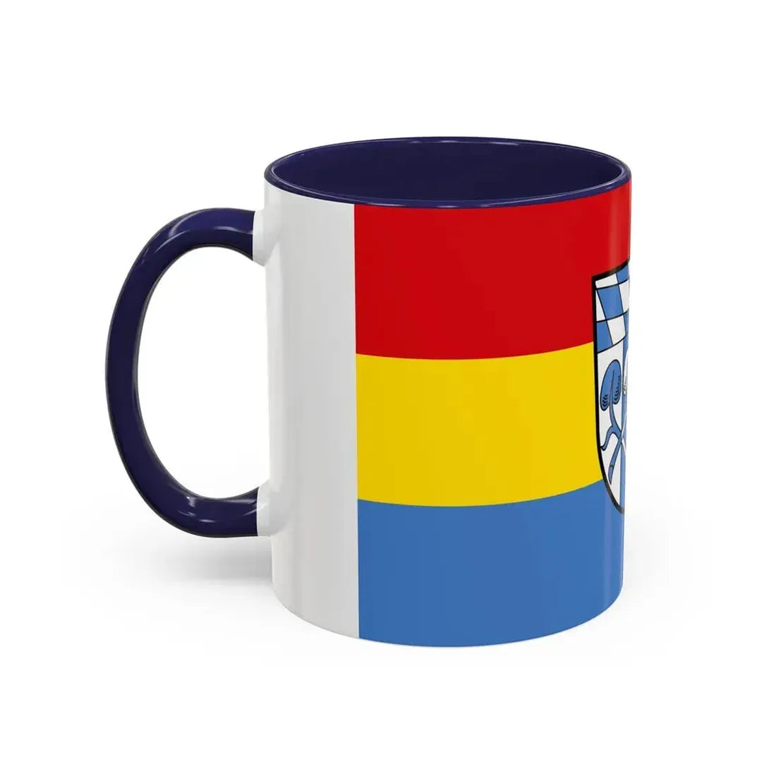 Flag of Rosenheim Germany - Accent Coffee Mug - Go Mug Yourself