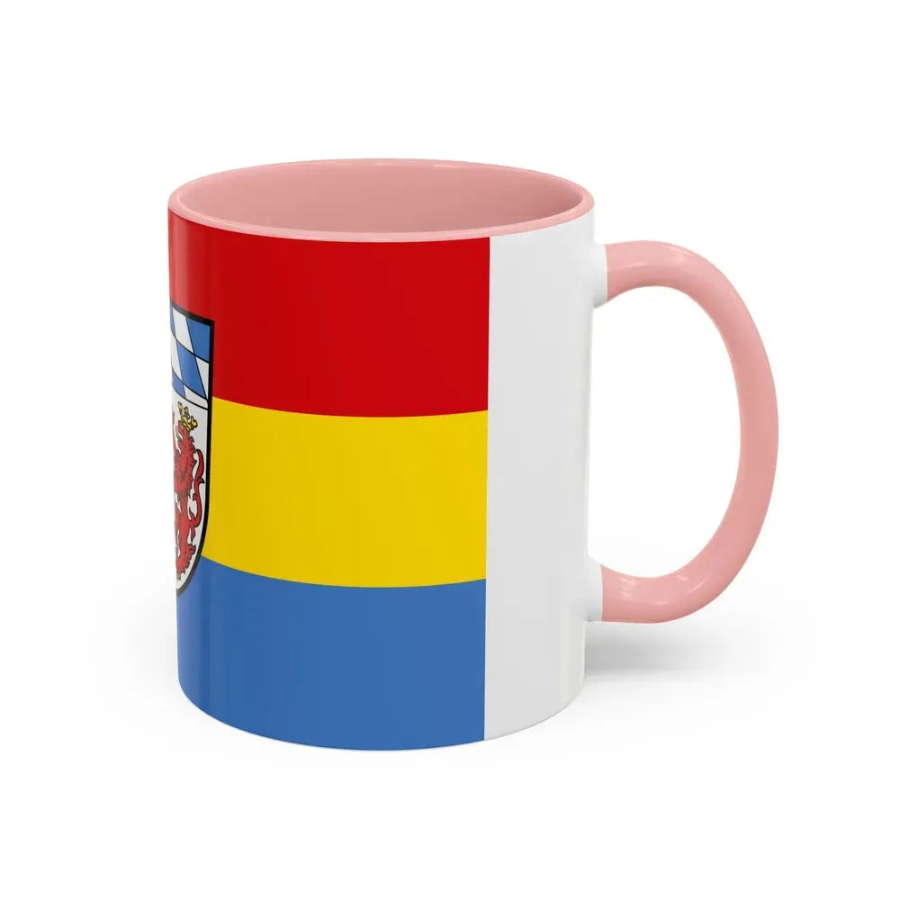 Flag of Rosenheim Germany - Accent Coffee Mug - Go Mug Yourself