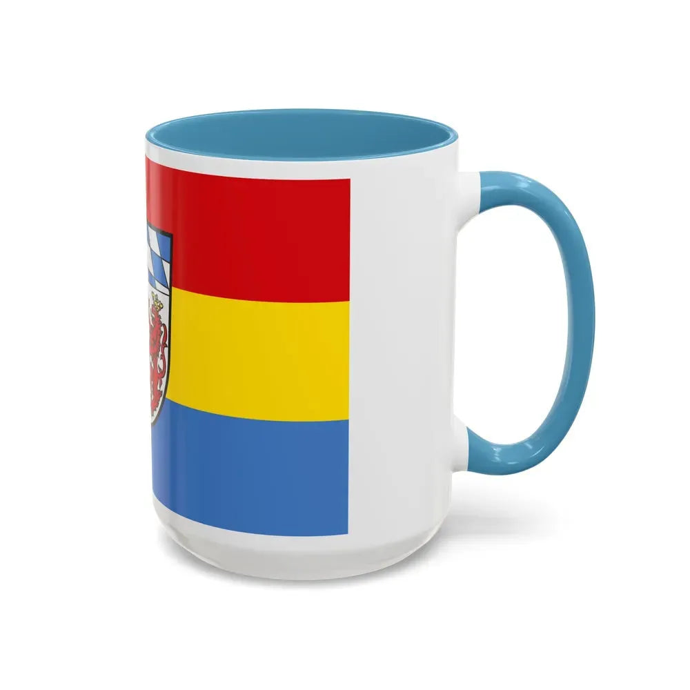 Flag of Rosenheim Germany - Accent Coffee Mug - Go Mug Yourself