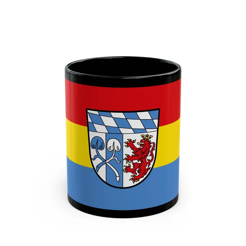 Flag of Rosenheim Germany - Black Coffee Mug-11oz-Go Mug Yourself