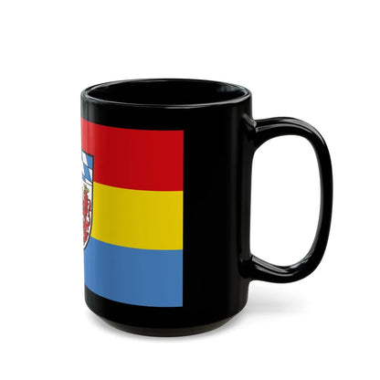 Flag of Rosenheim Germany - Black Coffee Mug-Go Mug Yourself