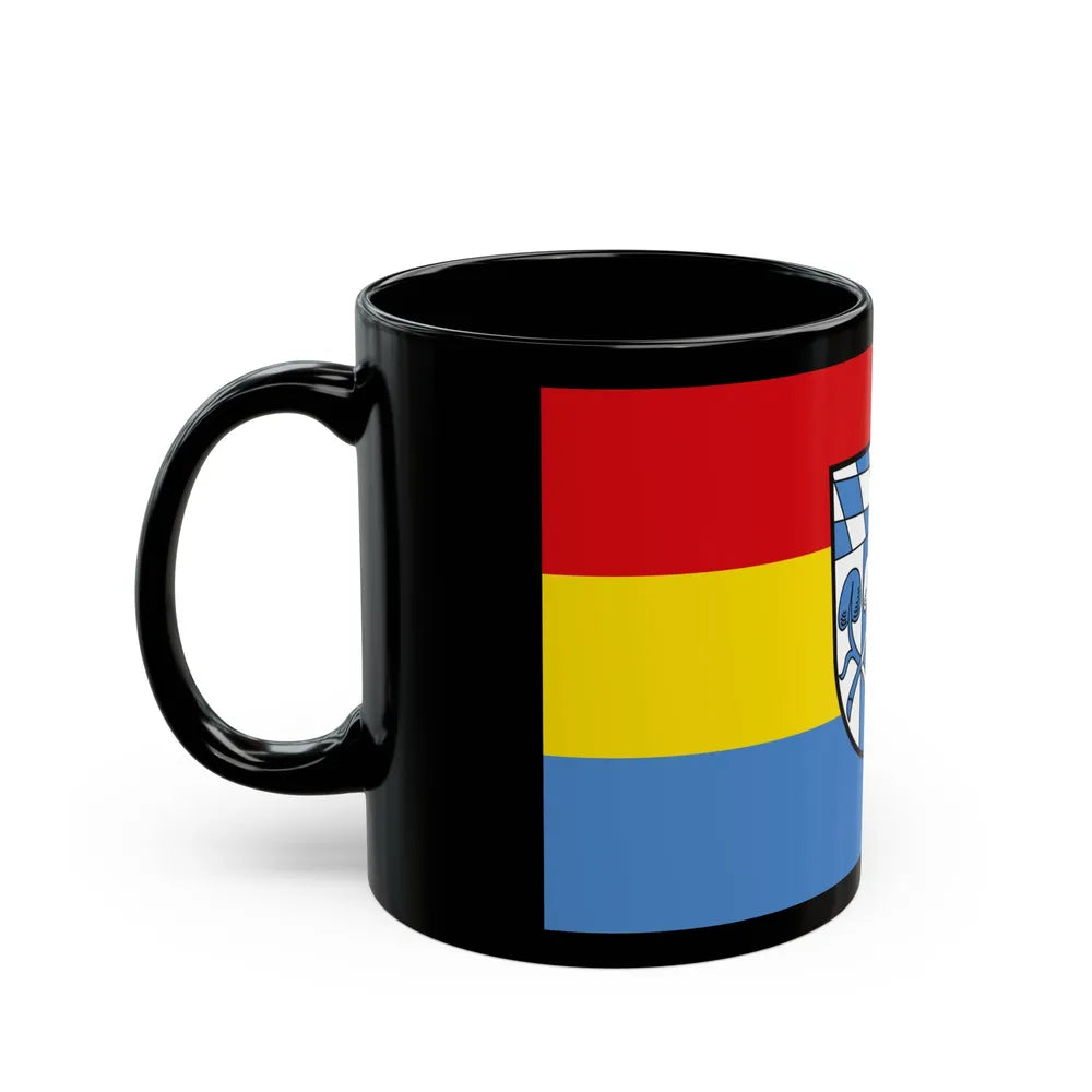 Flag of Rosenheim Germany - Black Coffee Mug-Go Mug Yourself