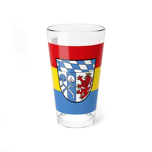 Flag of Rosenheim Germany - Pint Glass 16oz 16oz - Go Mug Yourself