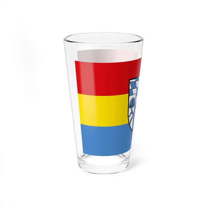 Flag of Rosenheim Germany - Pint Glass 16oz - Go Mug Yourself