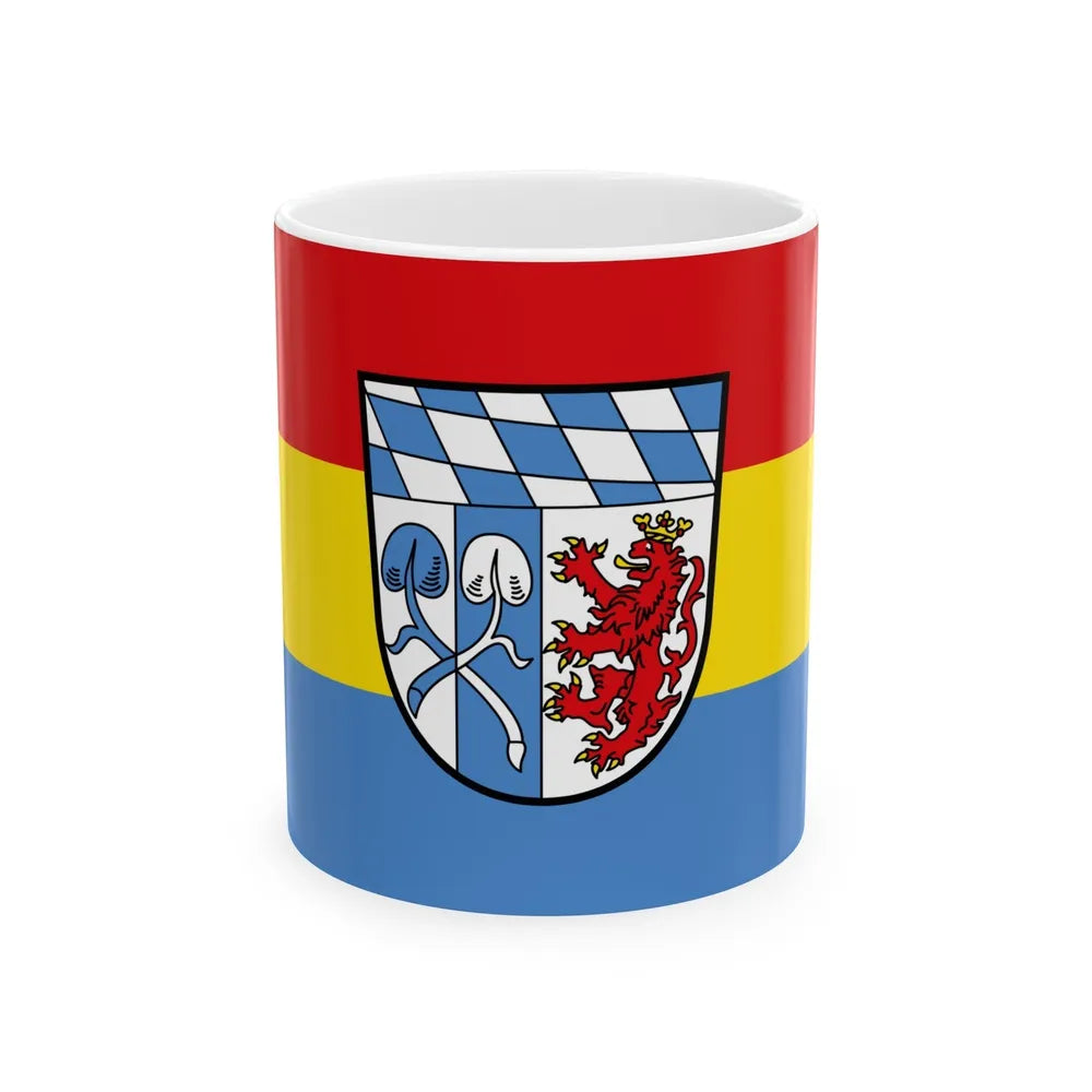 Flag of Rosenheim Germany - White Coffee Mug-11oz-Go Mug Yourself