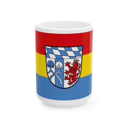 Flag of Rosenheim Germany - White Coffee Mug 15oz - Go Mug Yourself