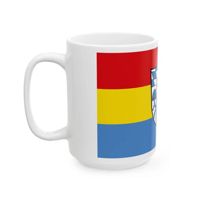 Flag of Rosenheim Germany - White Coffee Mug-Go Mug Yourself