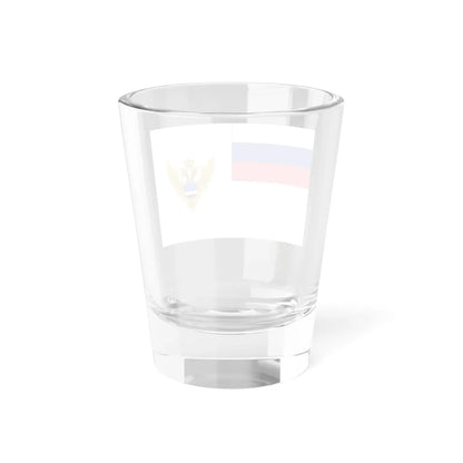 Flag of Roshydromet (Russia) Shot Glass 1.5oz - Go Mug Yourself