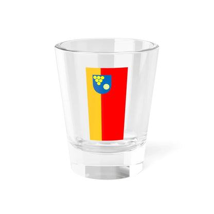 Flag of Rosoman Municipality (North Macedonia) Shot Glass 1.5oz 1.5oz - Go Mug Yourself