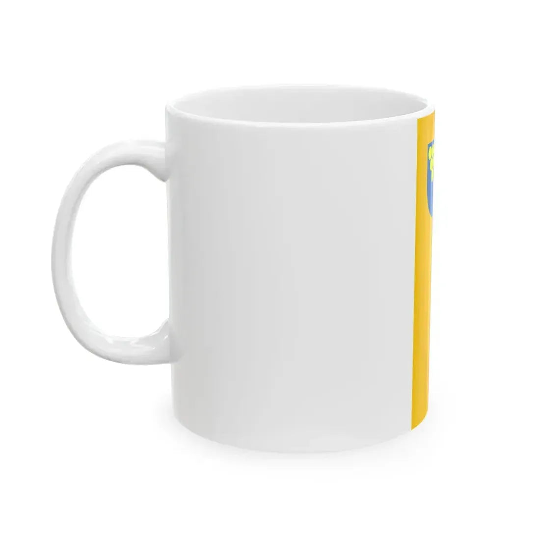 Flag of Rosoman Municipality (North Macedonia) White Coffee Mug - Go Mug Yourself