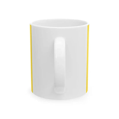 Flag of Rossano (Italy) White Coffee Mug - Go Mug Yourself