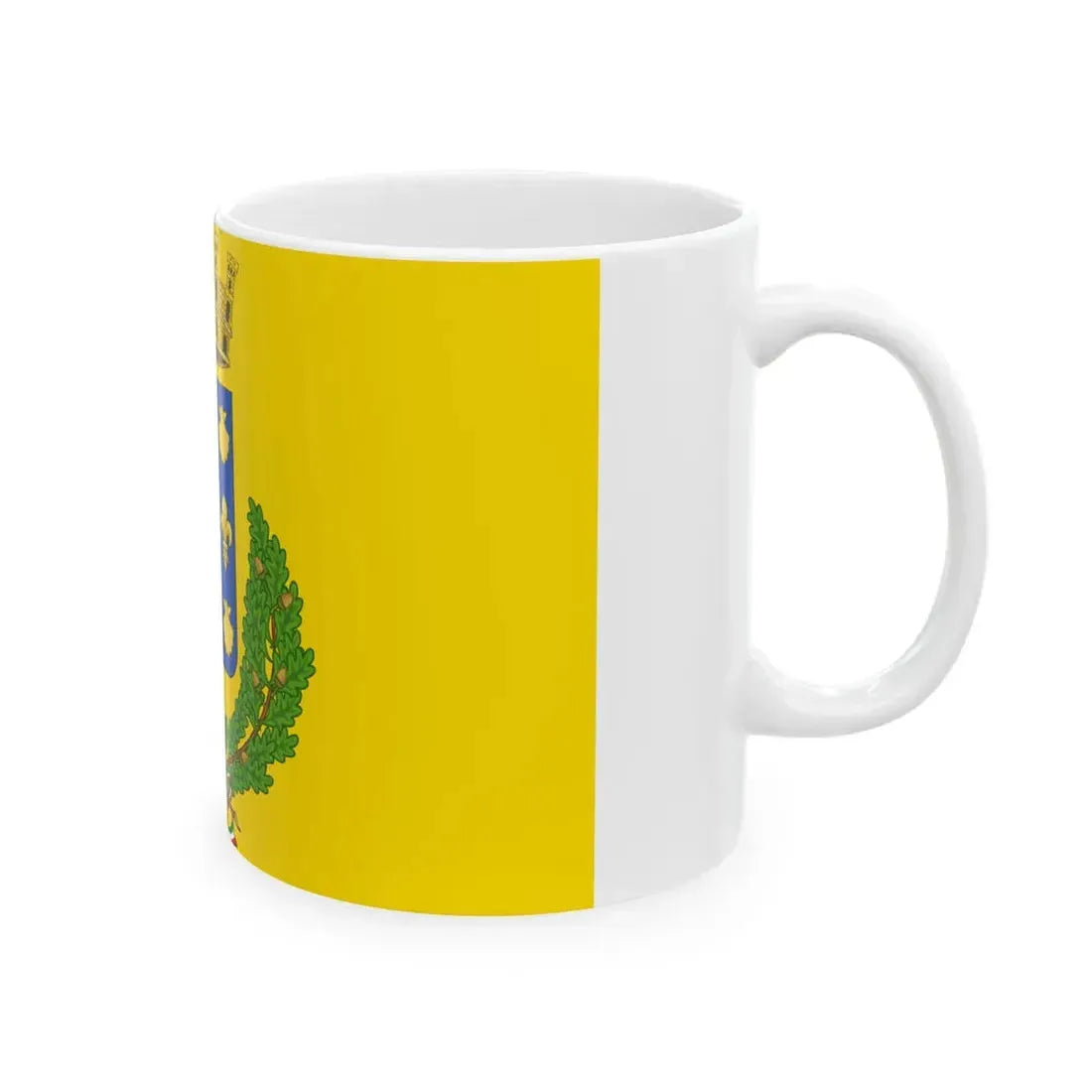 Flag of Rossano (Italy) White Coffee Mug - Go Mug Yourself