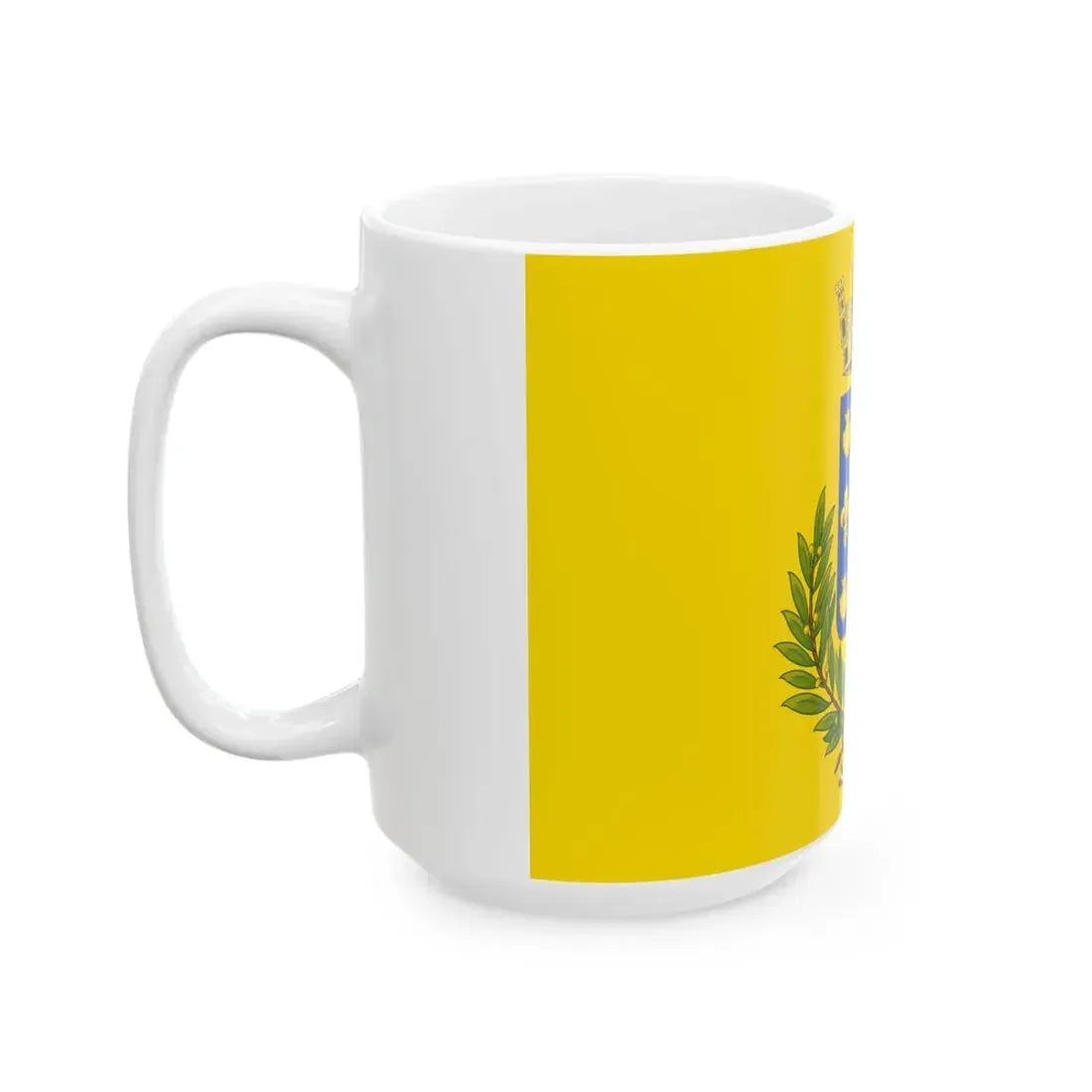 Flag of Rossano (Italy) White Coffee Mug - Go Mug Yourself