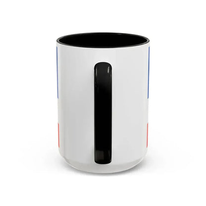 Flag of Rostock 2 Germany - Accent Coffee Mug - Go Mug Yourself