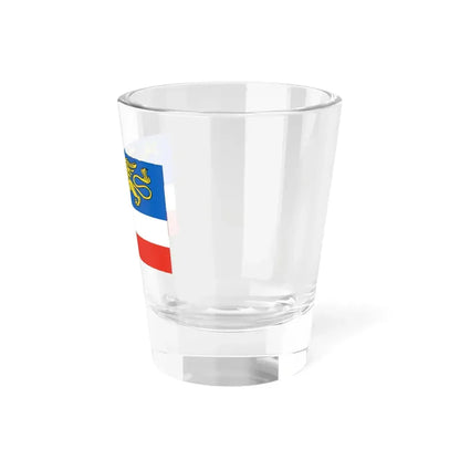 Flag of Rostock 2 Germany - Shot Glass 1.5oz - Go Mug Yourself