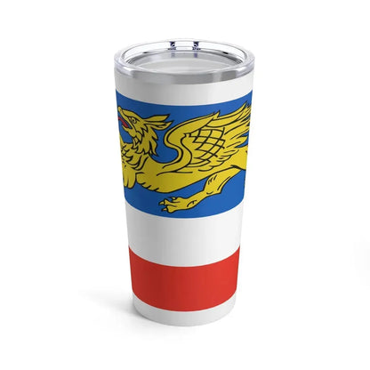 Flag of Rostock 2 Germany - Tumbler 20oz 20oz - Go Mug Yourself