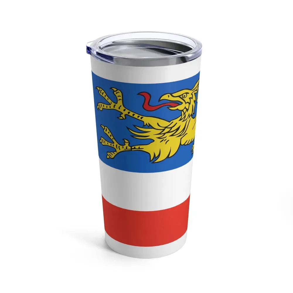 Flag of Rostock 2 Germany - Tumbler 20oz - Go Mug Yourself