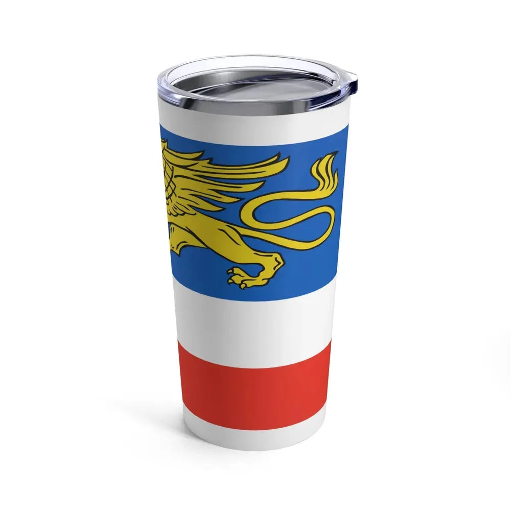 Flag of Rostock 2 Germany - Tumbler 20oz - Go Mug Yourself