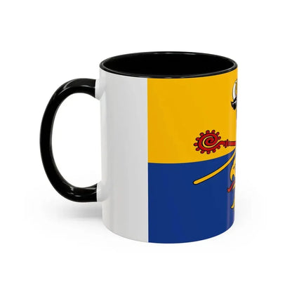 Flag of Rostock Germany - Accent Coffee Mug - Go Mug Yourself