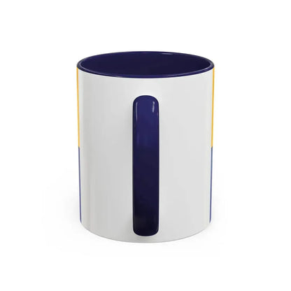 Flag of Rostock Germany - Accent Coffee Mug - Go Mug Yourself