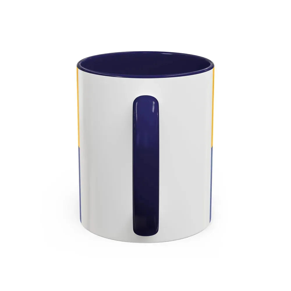 Flag of Rostock Germany - Accent Coffee Mug - Go Mug Yourself