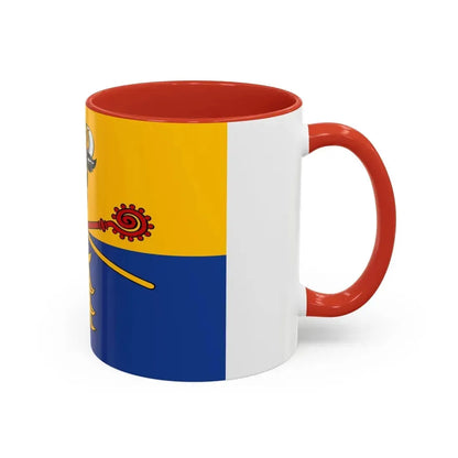 Flag of Rostock Germany - Accent Coffee Mug - Go Mug Yourself