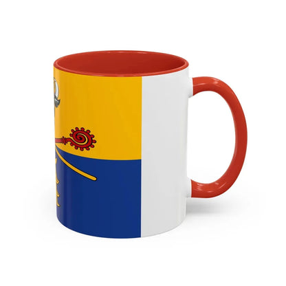 Flag of Rostock Germany - Accent Coffee Mug - Go Mug Yourself