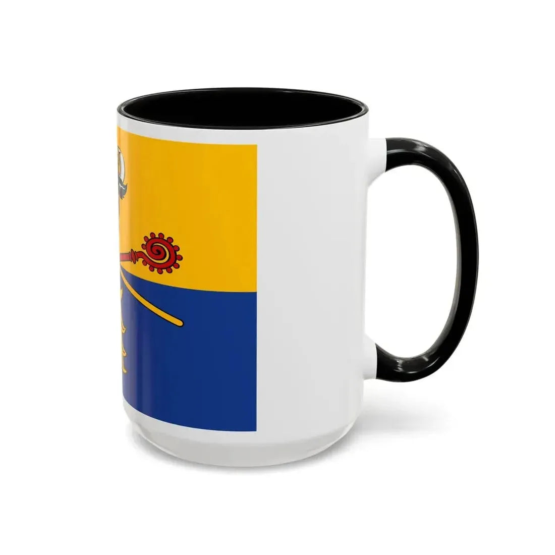 Flag of Rostock Germany - Accent Coffee Mug - Go Mug Yourself