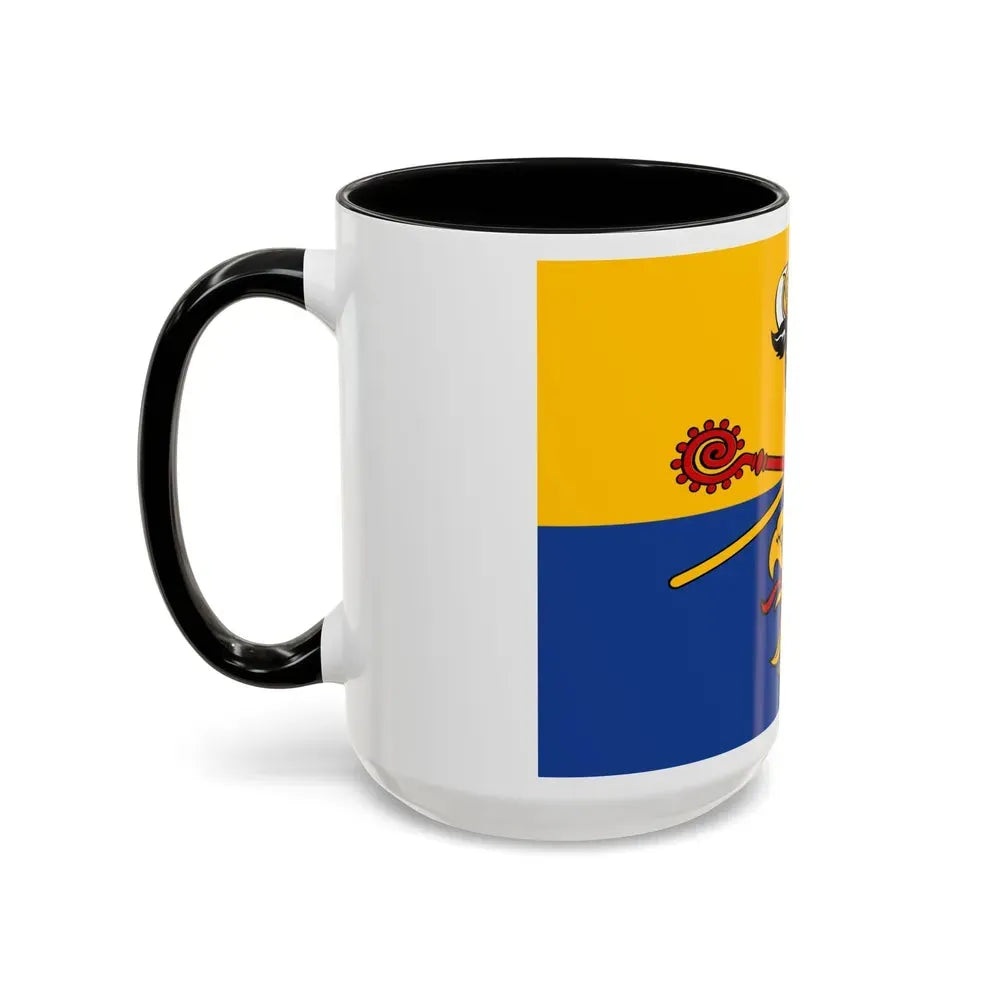 Flag of Rostock Germany - Accent Coffee Mug - Go Mug Yourself