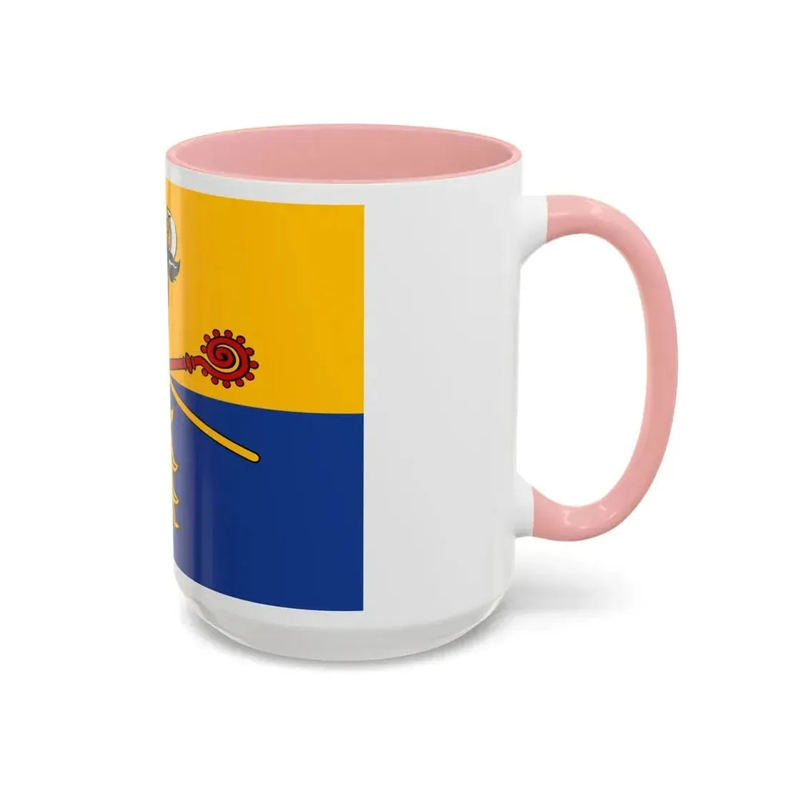 Flag of Rostock Germany - Accent Coffee Mug - Go Mug Yourself