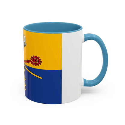 Flag of Rostock Germany - Accent Coffee Mug - Go Mug Yourself