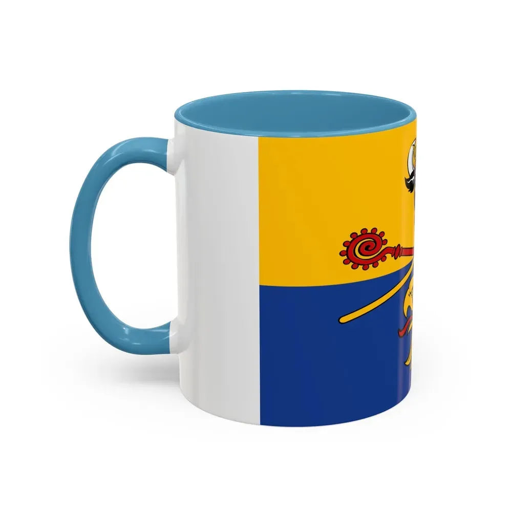 Flag of Rostock Germany - Accent Coffee Mug - Go Mug Yourself