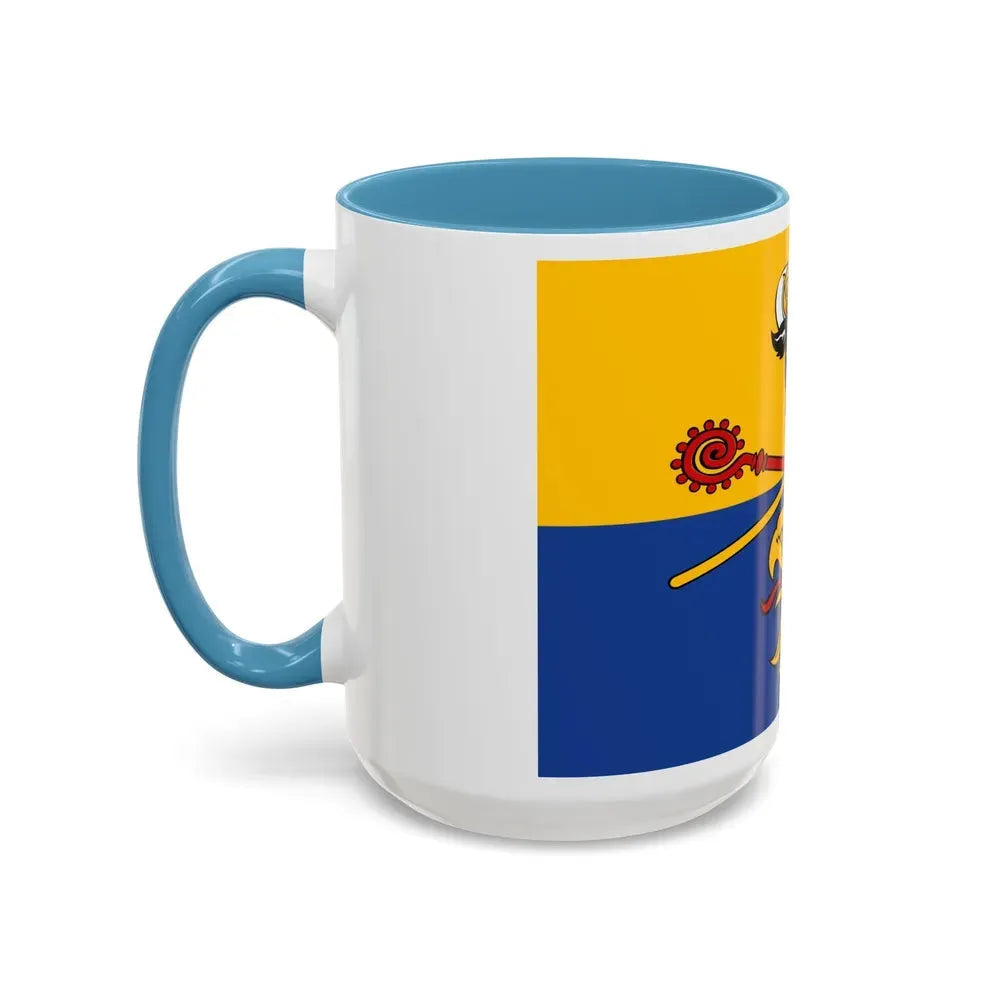 Flag of Rostock Germany - Accent Coffee Mug - Go Mug Yourself