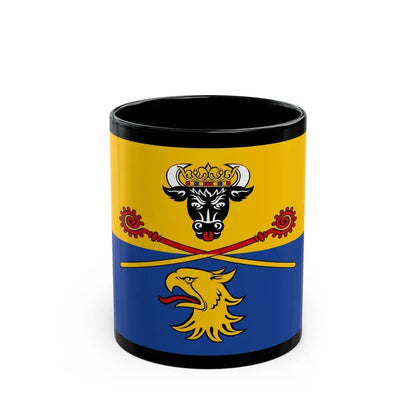 Flag of Rostock Germany - Black Coffee Mug 11oz - Go Mug Yourself